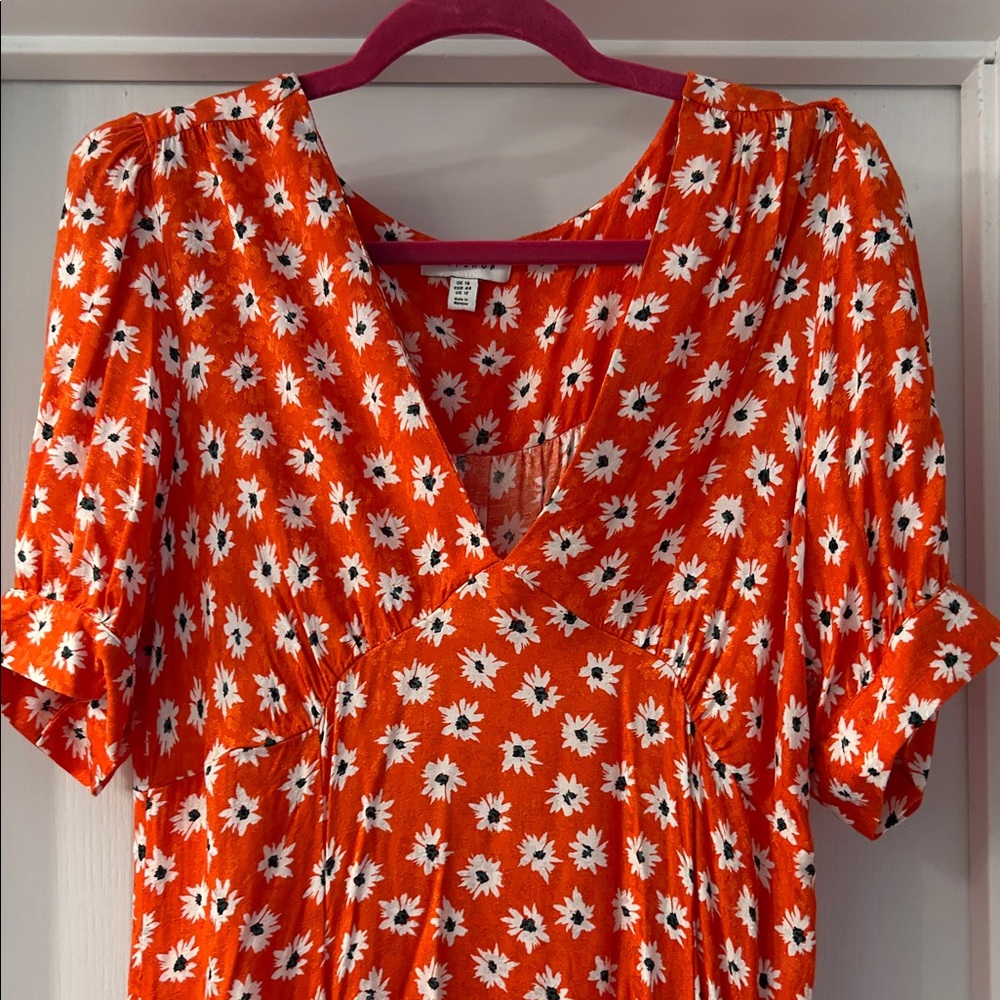 Topshop floral swing tea dress - Picture 5 of 6
